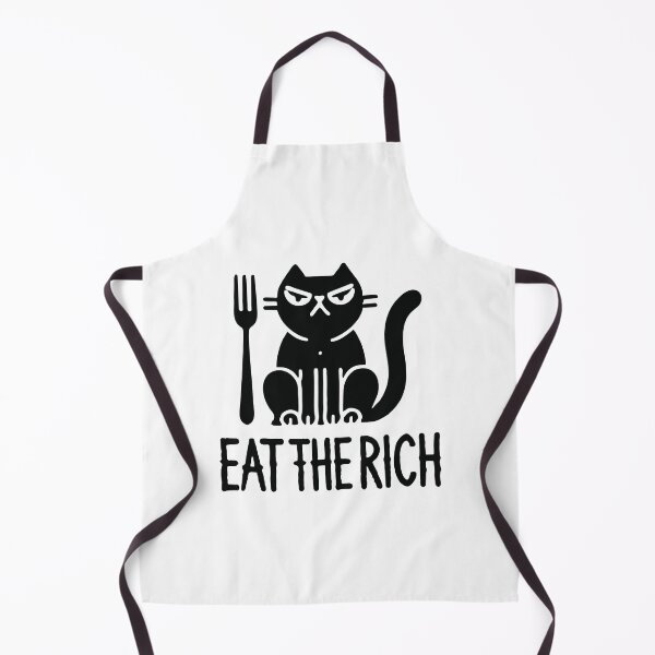 Artikelvorschau, the rich - funny cat against corporate greed and billionaires entworfen und verkauft von claudiasartwork.
