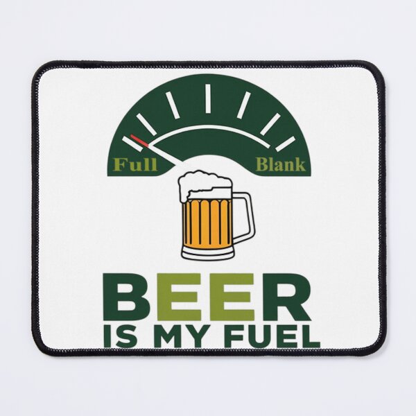 Item preview, Beer Is My Fuel – Funny Drinking & St. Patrick’s Day Design designed and sold by Tomasz Siennicki.