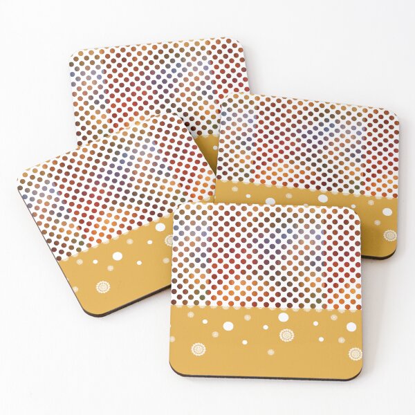 Item preview, Wild spots on mustard gold designed and sold by FerretSteph.