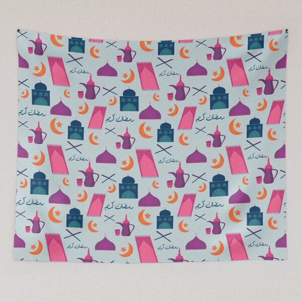 Item preview, Happy Ramadan Pattern designed and sold by Dinasworld.