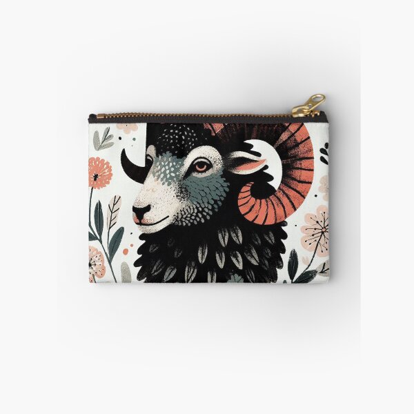 Item preview, Floral Ram Portrait designed and sold by zzz888.