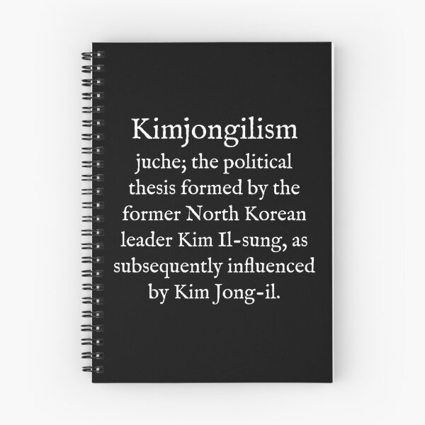 Item preview, K:Kimjongilism:White Text:WearYourWords:English designed and sold by WearYourWords.