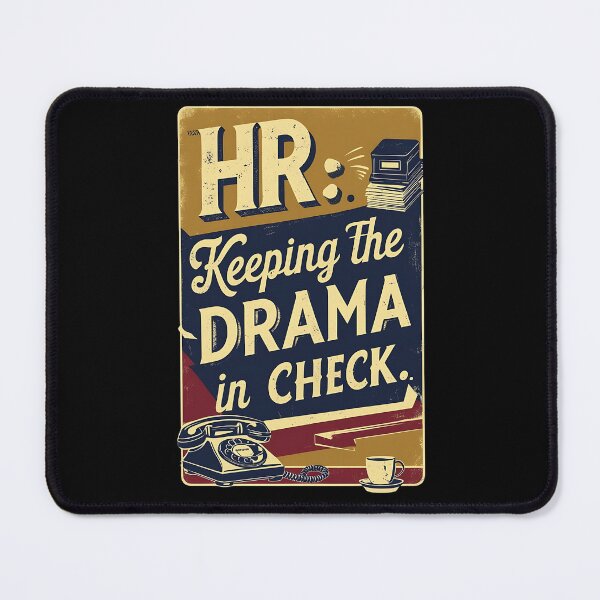 Item preview, HR: Keeping The Drama In Check. Hr Humor designed and sold by DomTeesHaven.