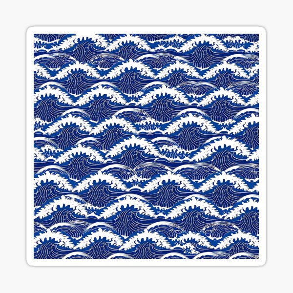 Item preview, Japanese Wave Art designed and sold by FestivityFinds.
