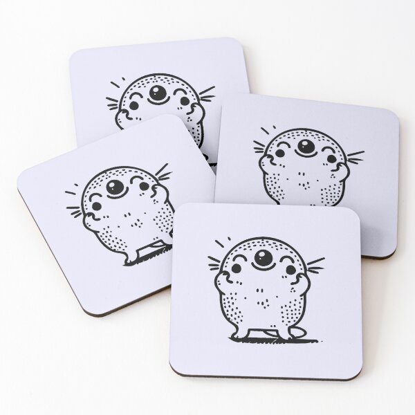 Item preview, Hand-Drawn Funny Mole Illustration | Minimalist Cute Outline Design designed and sold by happyartworks.