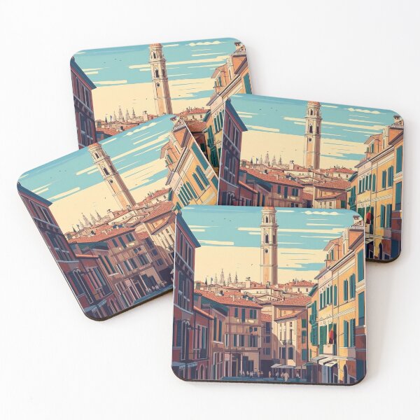 Item preview, Cremona Travel Poster, Perfect Souvenir Gift for Travel Enthusiasts, Vintage Style Wall Art, Italy Wall art for home decor, Cremona print. Sticker designed and sold by Thegalleryshop1.