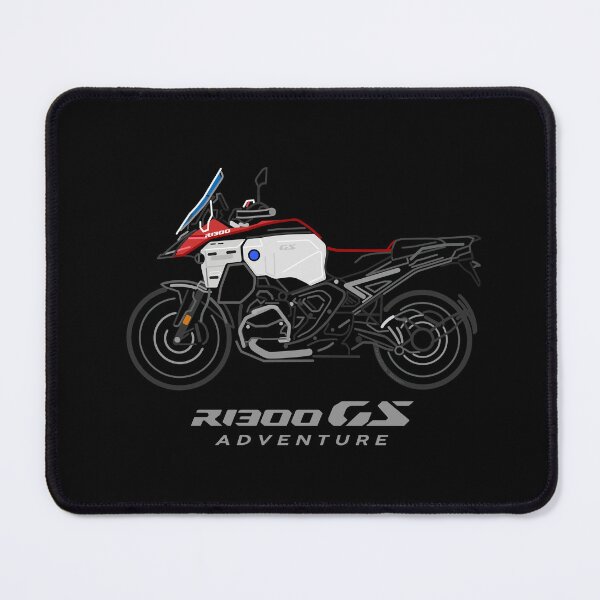 Item preview, Motorcycle Red 1300 adventure designed and sold by Dress2Drive.