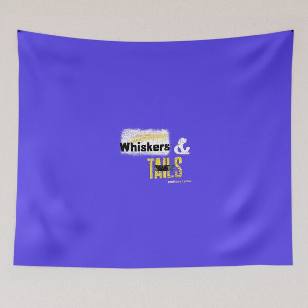 Item preview, Whiskers & Tails Endless Tales - Vibrant Red Design for Print-On-Demand designed and sold by ImagineRainbows.