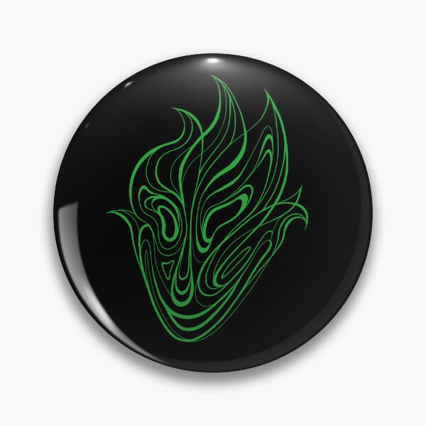 Item preview, Line Art Face Energy (green) designed and sold by Alesa-Aleks.