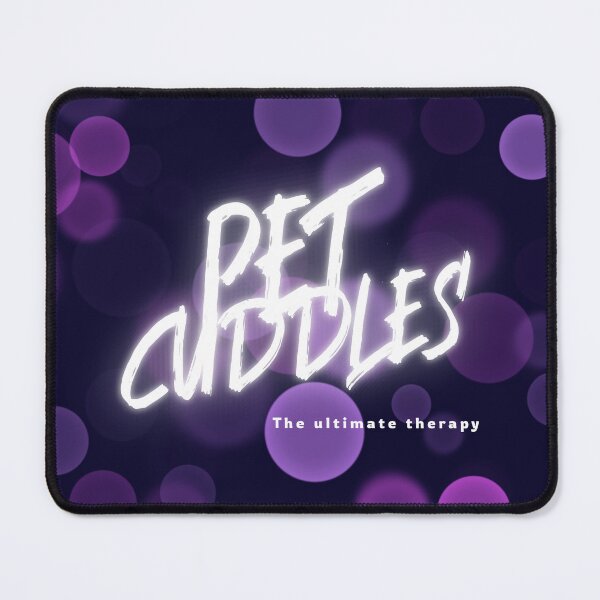 Item preview, "Pet Cuddles: The Ultimate Therapy - Relaxing and Comforting Design for Print-on-Demand" designed and sold by ImagineRainbows.