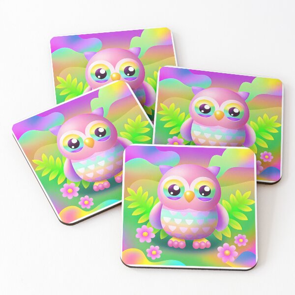 Item preview, Neon Animal Characters Vibrant Colors Design Art Cute designed and sold by ART ATTACK ZONE.