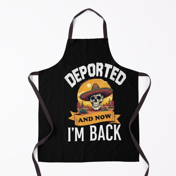 Item preview, Deported And Now I'm Back Funny Quote designed and sold by BEE-CREATIVO.