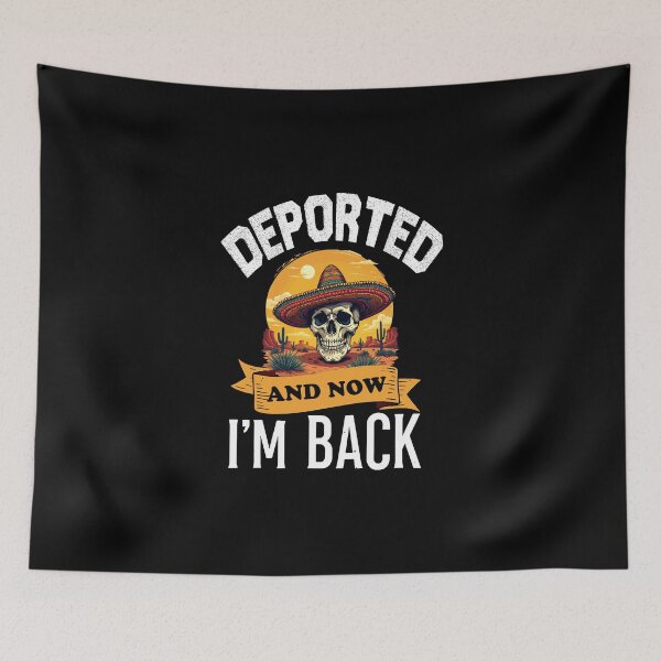 Item preview, Deported And Now I'm Back Funny Quote designed and sold by BEE-CREATIVO.