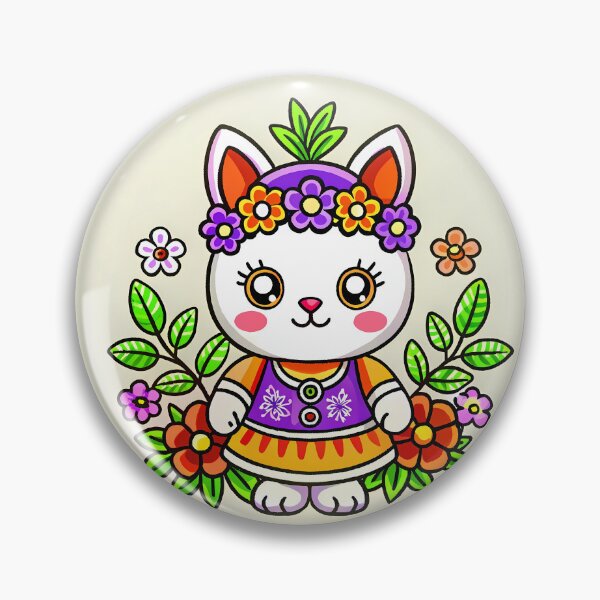 Item preview, Flowers Rabbit Characters Vibrant Colors Design Art Cute designed and sold by ART ATTACK ZONE.