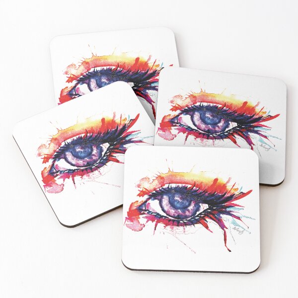 Item preview, colored eye designed and sold by Artsarity.