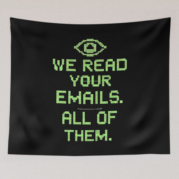 Item preview, HR: We Read Your Email. All of Them. Hr Humor designed and sold by DomTeesHaven.