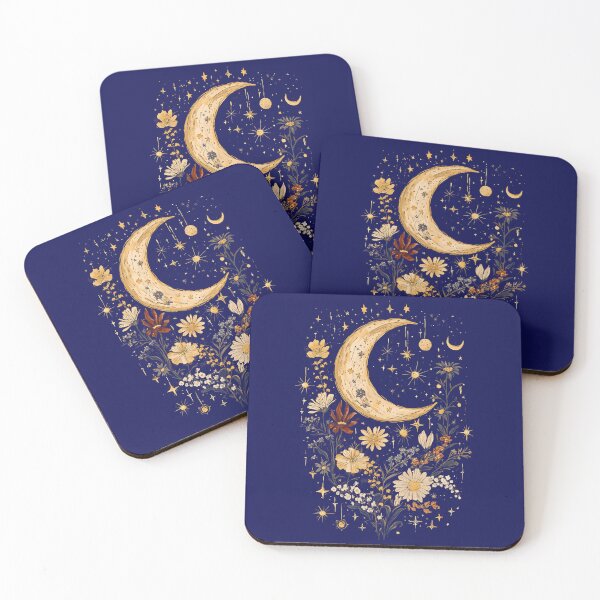 Item preview, Flowers Under The Moon and Stars designed and sold by MarigoldandLily.