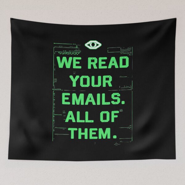 Item preview, HR: We Read Your Emails. All of Them. Hr Humor designed and sold by DomTeesHaven.