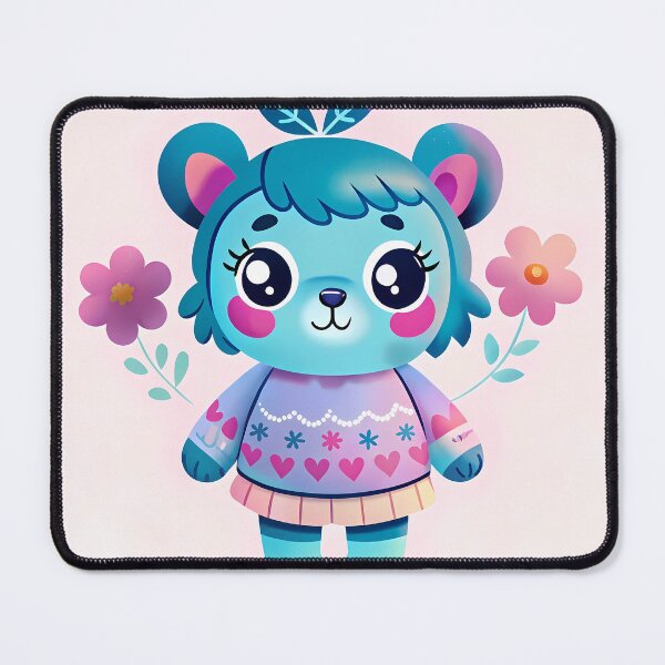 Item preview, Blue Animal Characters Vibrant Colors Design Art Cute designed and sold by ART ATTACK ZONE.
