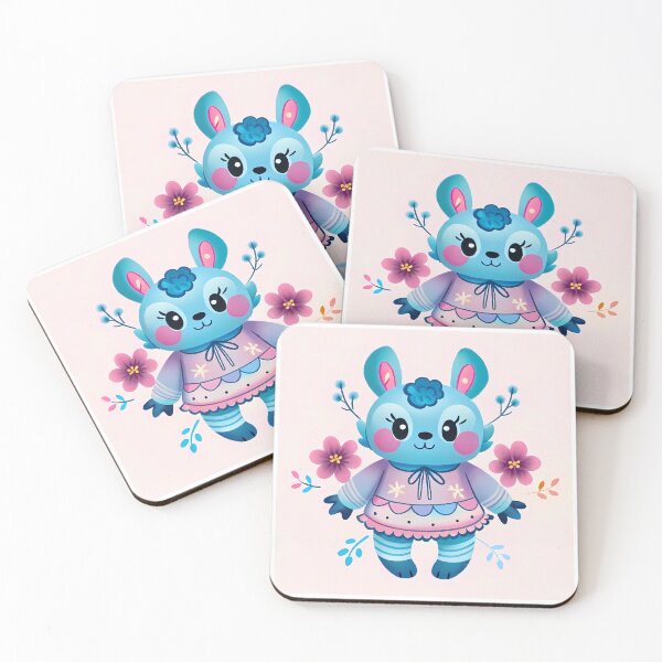 Item preview, Blue Characters Vibrant Colors Design Art Cute designed and sold by ART ATTACK ZONE.