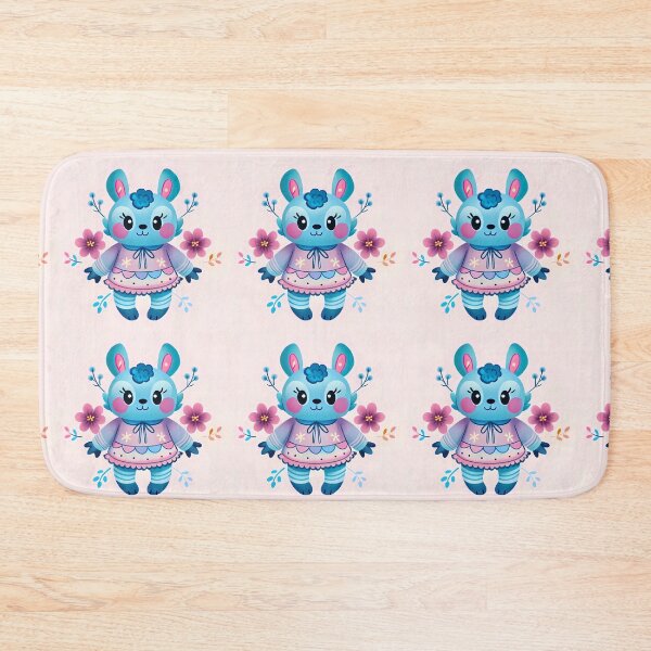 Item preview, Blue Characters Vibrant Colors Design Art Cute designed and sold by ART ATTACK ZONE.