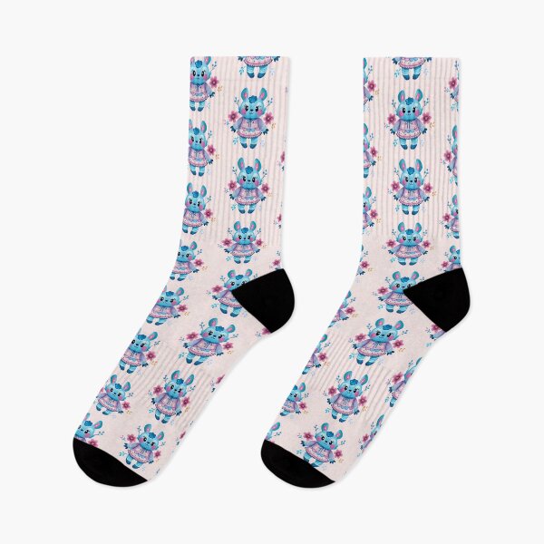 Item preview, Blue Characters Vibrant Colors Design Art Cute designed and sold by ART ATTACK ZONE.