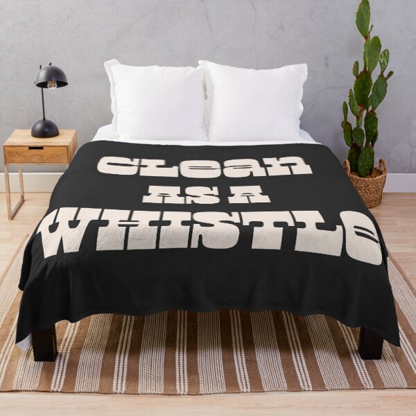 Item preview, Clean as whistle quote designed and sold by Paigaam.