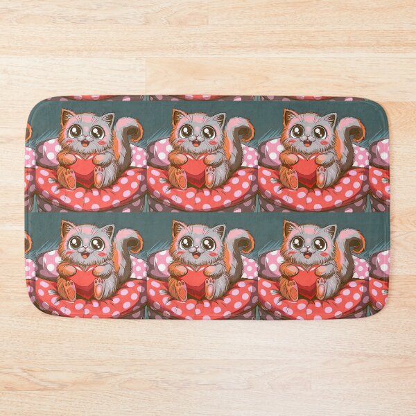 Item preview, Kitty Animal Characters Vibrant Colors Design Art Cute designed and sold by ART ATTACK ZONE.