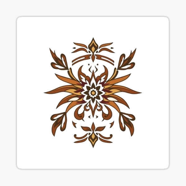 Item preview, Tribal Pattern Sticker  designed and sold by FestivityFinds.
