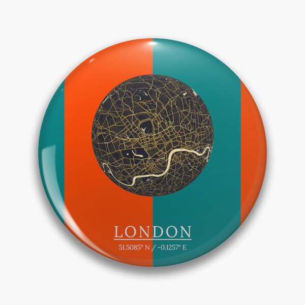 Item preview, London City Map of England designed and sold by Ananas artist.