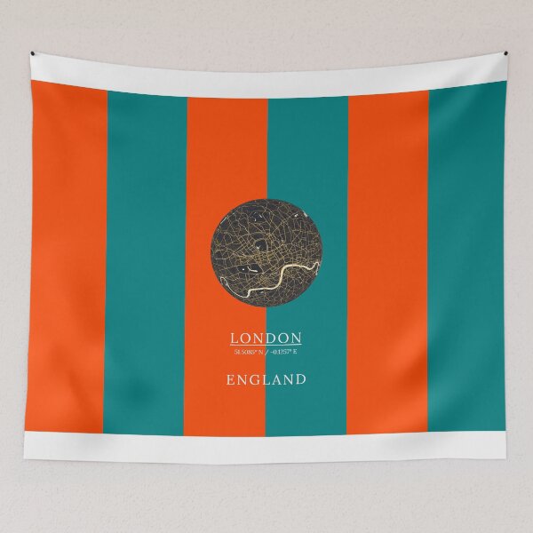 Item preview, London City Map of England designed and sold by Ananas artist.