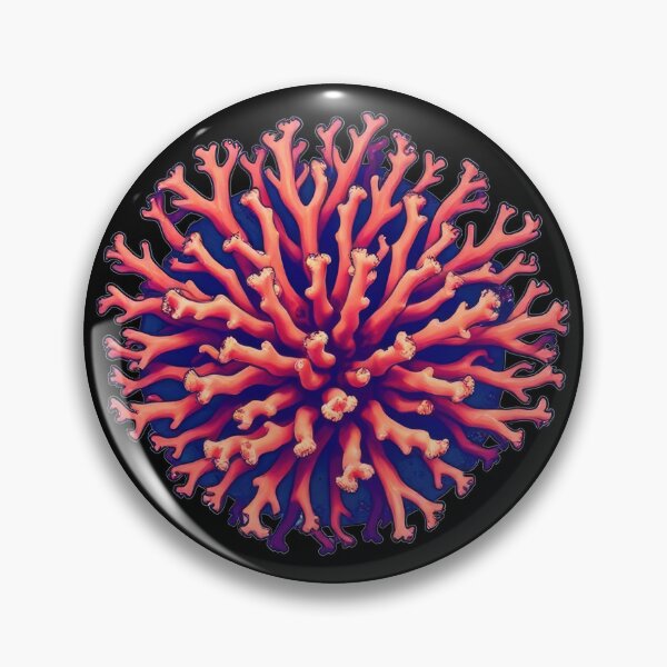 Item preview, Vibrant Coral Formation in Abstract Style designed and sold by artwaves.