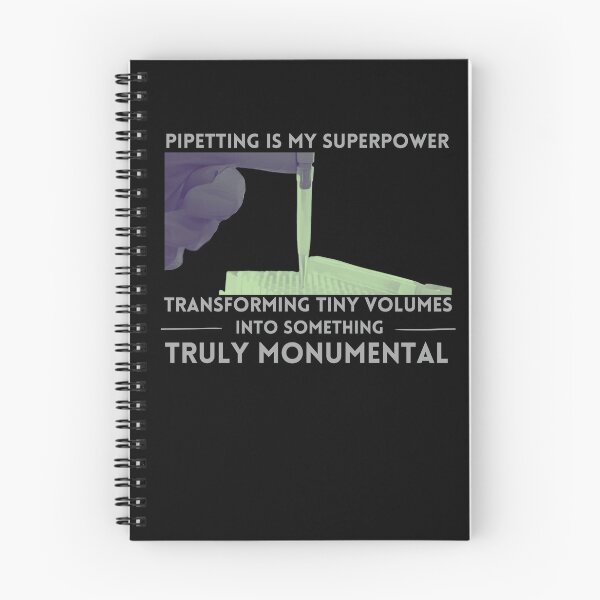Item preview, Pipetting is my superpower. Lab pun. Pipetting cartoon designed and sold by MySciPic.