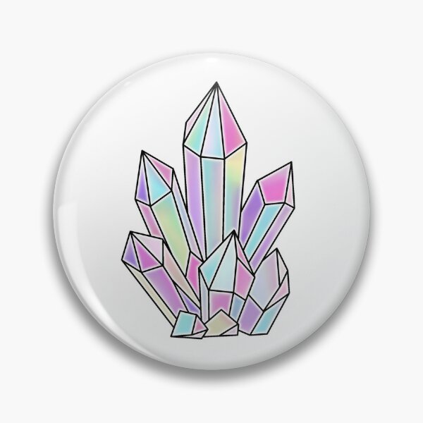 Item preview, Rainbow Crystal Cluster designed and sold by paperandp!xels.