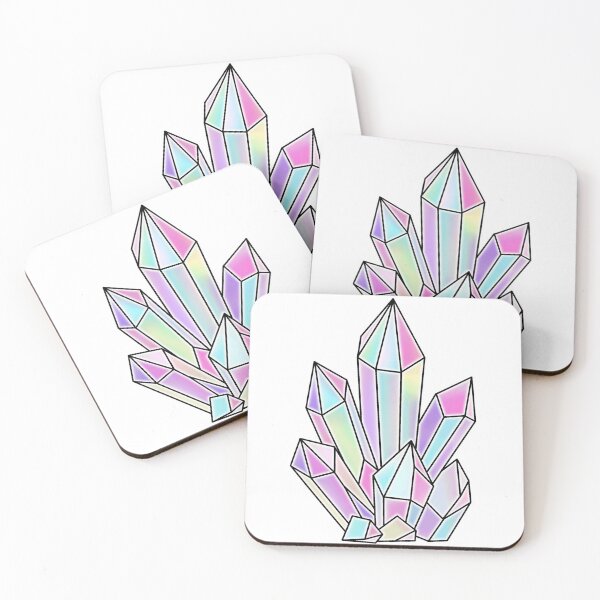 Item preview, Rainbow Crystal Cluster designed and sold by paperandp!xels.