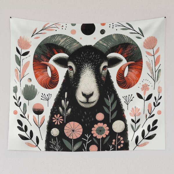 Item preview, Floral Horn designed and sold by zzz888.