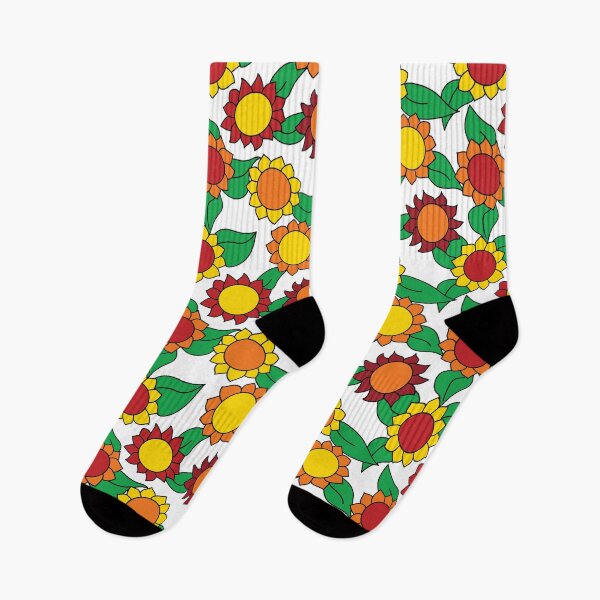 Item preview, Large 1970s Bright Sunflowers designed and sold by VintageStyle.