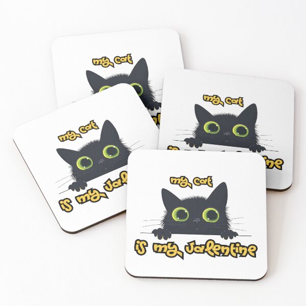 Item preview, my cat is my valentine designed and sold by ZIZZO 22.