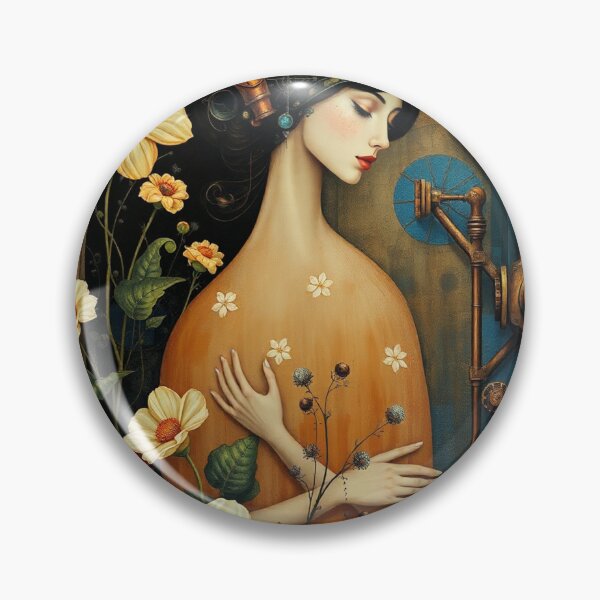 Item preview, Gustav Klimt inspired Steampunk Garden designed and sold by Vintage Designs +.