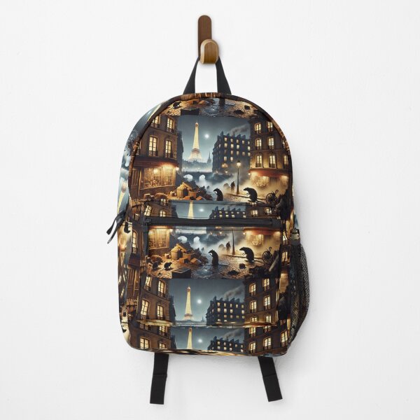 Item preview, Dark Paris Night | Rats and Romance Under the Neon Lights designed and sold by Adam Krzysztof Wiatr.