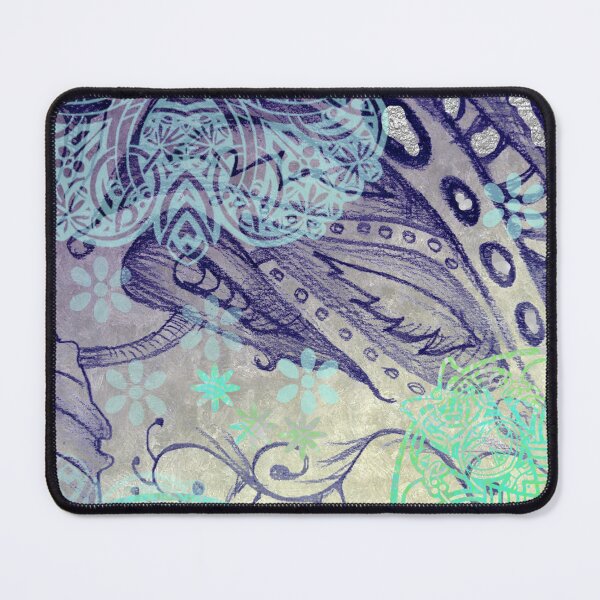 Item preview, Abstract purple blue pattern designed and sold by FerretSteph.