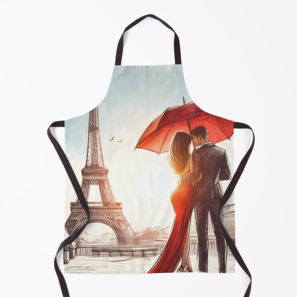 Item preview, Romantic Stroll Under Parisian Skies designed and sold by inkNext.