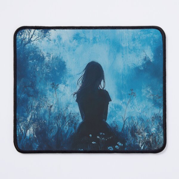 Item preview, Silhouette in a Moonlit Landscape designed and sold by Twisted Kids.