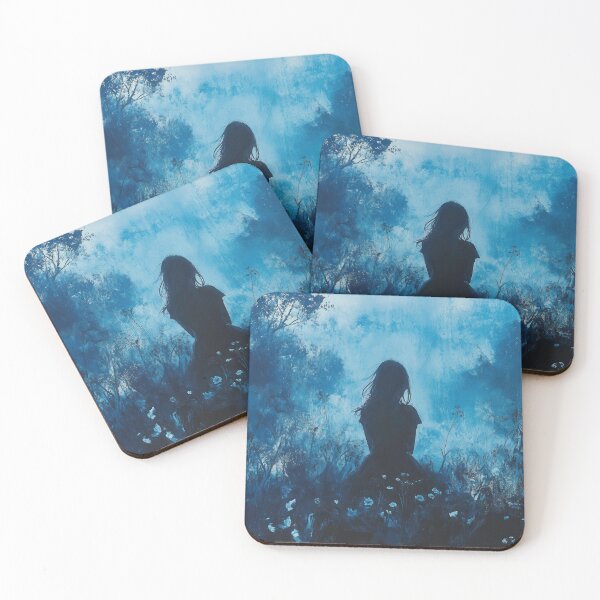 Item preview, Silhouette in a Moonlit Landscape designed and sold by Twisted Kids.