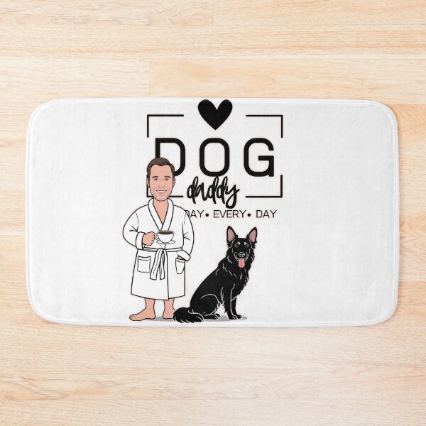 Item preview, Dog Dad All Day Every Day – Cozy Morning with a Belgian Shepherd designed and sold by GoodyPaws.