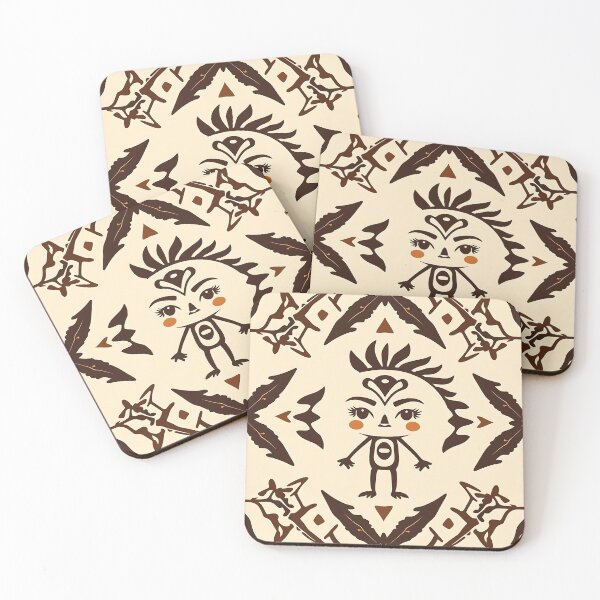 Item preview, Tribal Art Pattern with a Person designed and sold by FestivityFinds.