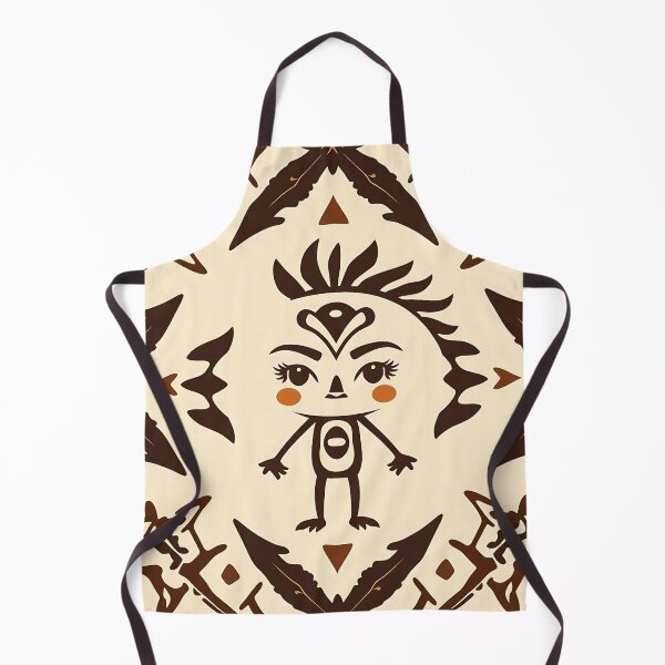Item preview, Tribal Art Pattern with a Person designed and sold by FestivityFinds.