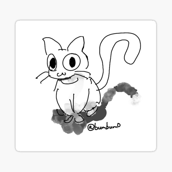 Item preview, cat designed and sold by bumbum000.