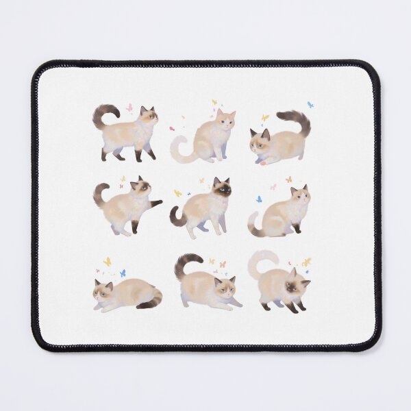 Item preview, Ragdoll Cat Princess Happy Playing Freeze Frame Nine Grid designed and sold by majiang’s magical tour.