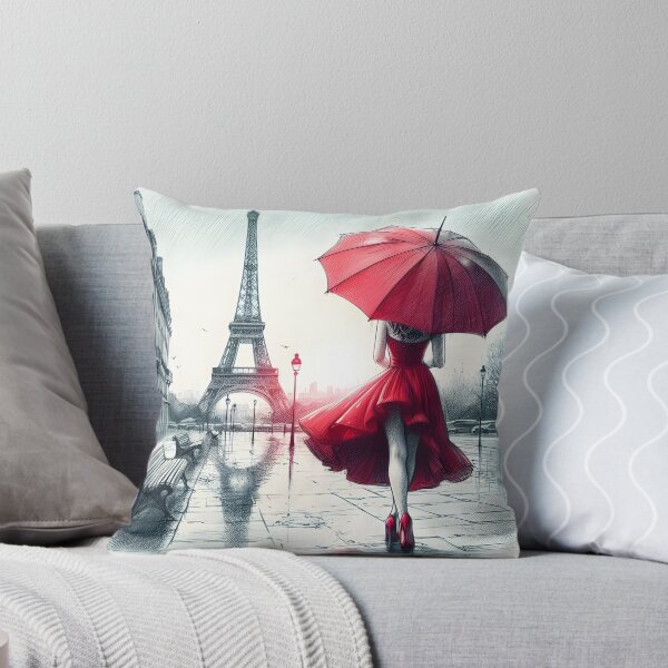 Item preview, Timeless Romance in Parisian Rain designed and sold by inkNext.